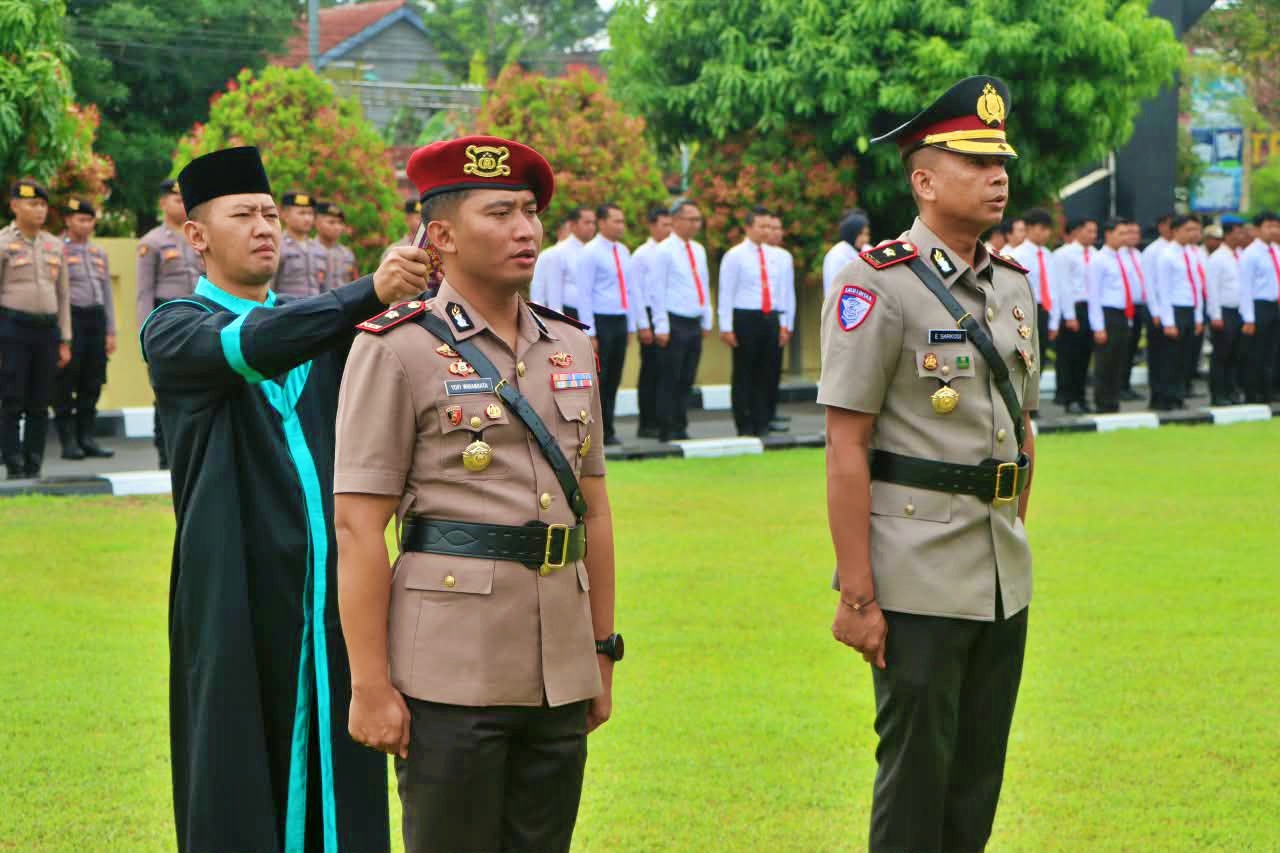 Sertijab Kasat Reskrim dan Kasar Lantas Polresta Magelang