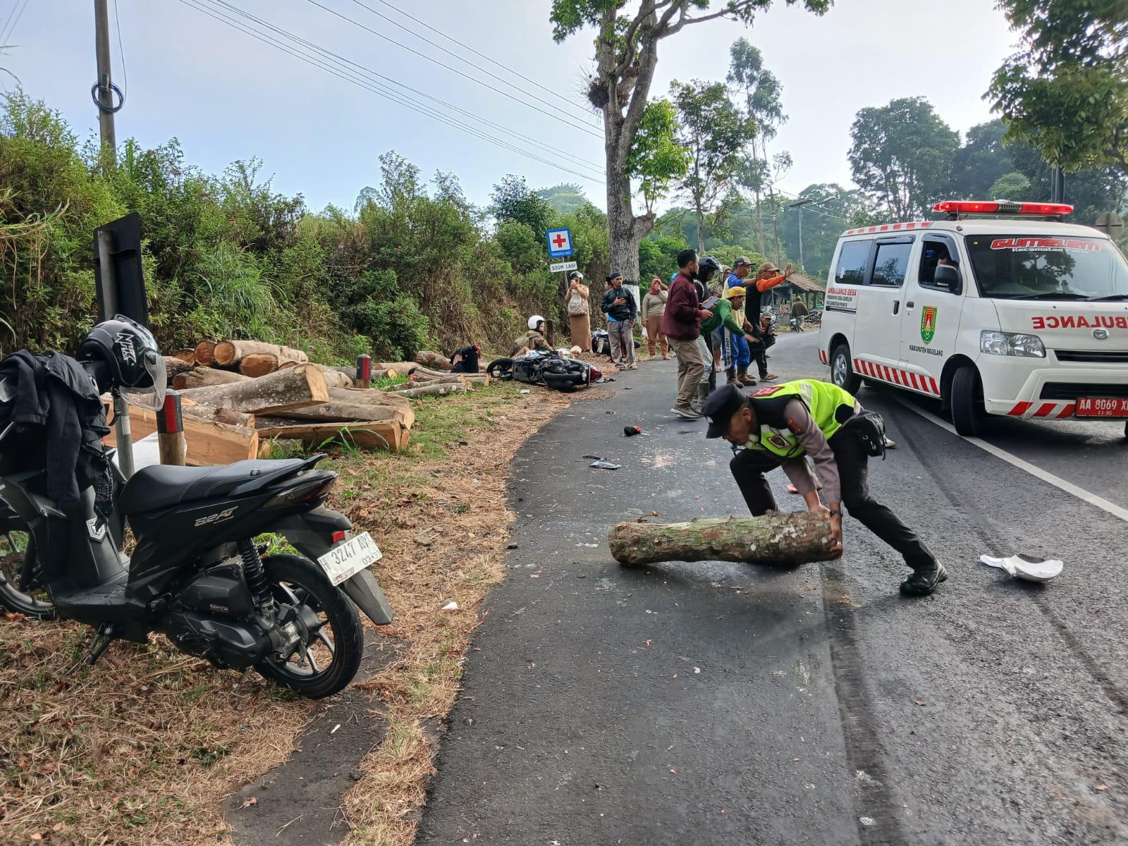 Dokumentasi kecelakaan maut di Slumut Pakis Magelang_20 Oktober 2026
